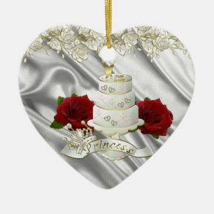 Cerâmica Ornamento de Aniversário Especial