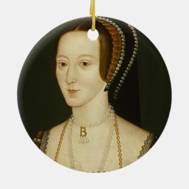 Cerâmica Ornamento de Anne Boleyn (Traseira)