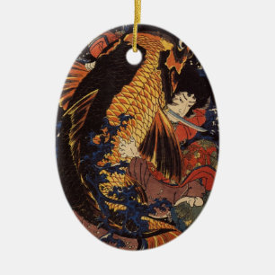 Cerâmica Ornamento de Arte Japonês