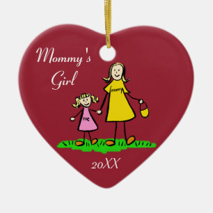 Cerâmica Ornamento de Arte Personalizada para a Família de
