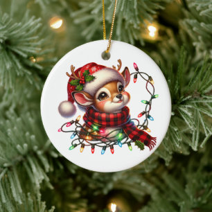 Cerâmica Ornamento de Árvore de Natal