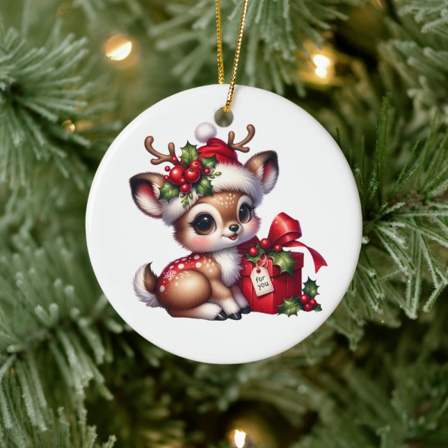 Cerâmica Ornamento de Árvore de Natal (Árvore)