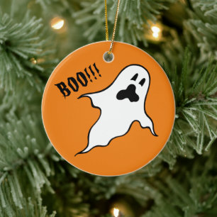 Cerâmica Ornamento de Árvore Fantasma de Halloween Persona