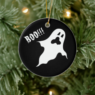 Cerâmica Ornamento de Árvore Fantasma de Halloween Persona