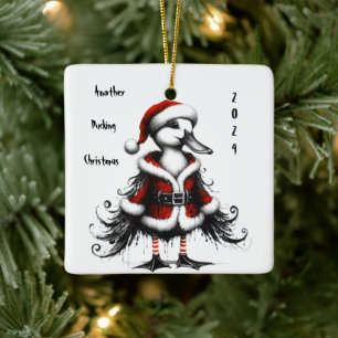 Cerâmica Ornamento de Árvore Gótica Animada