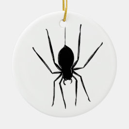 Cerâmica Ornamento de Árvores de Halloween de Aranha Cerrad