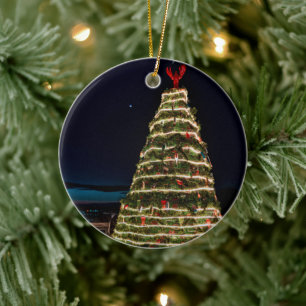 Cerâmica Ornamento de árvores de Natal de lavagantes