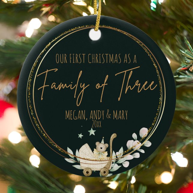 Cerâmica Ornamento de Azeitona Familiar (Criador carregado)