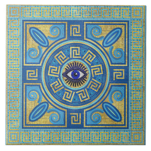 Cerâmica Ornamento de Azulejo Mosaico Mau