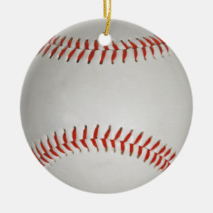 Cerâmica ornamento de baseball