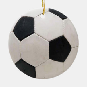 Cerâmica Ornamento de Bola de Futebol
