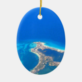 Cerâmica Ornamento de Cancun