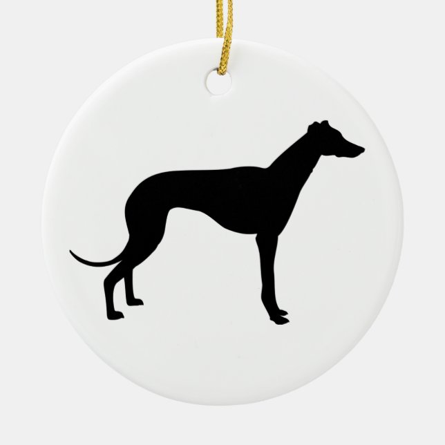 Cerâmica ornamento de cão de galinha (Frente)
