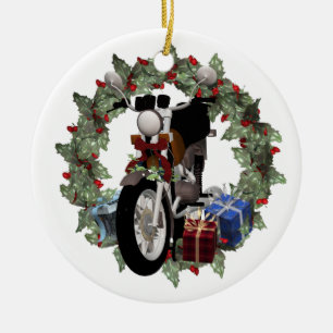 Cerâmica Ornamento de Ciclos de Motos e Presentes em Órbit