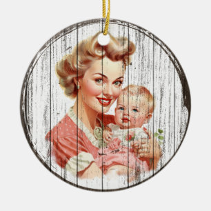 Cerâmica Ornamento de Companheiros de Natal Cozy