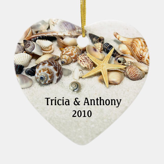 Cerâmica Ornamento de conchas (Frente)