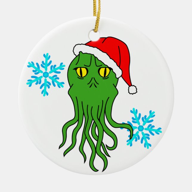 Cerâmica Ornamento de Cthulhumas (Frente)