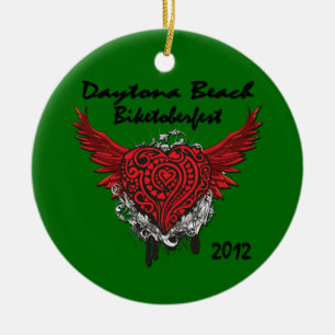 Cerâmica Ornamento de Daytona Beach Biktoberfest 2012