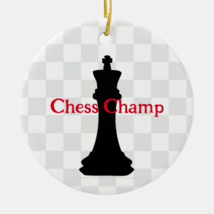 Cerâmica Ornamento de Design de Chess Piece