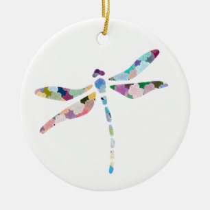 Cerâmica Ornamento de Dragonfly