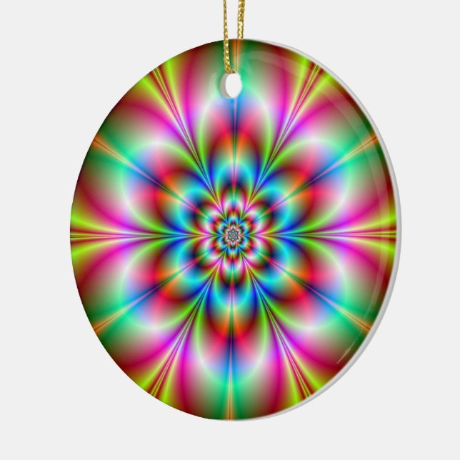 Cerâmica Ornamento de Energia da Flor (Esquerda)