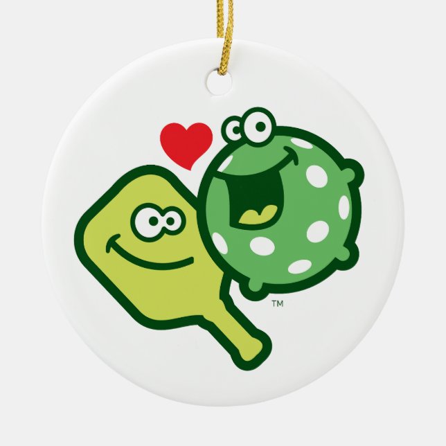 Cerâmica Ornamento de Feriado (Frente)