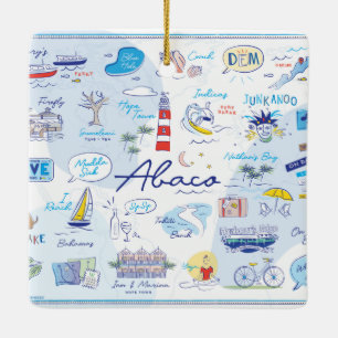 Cerâmica Ornamento de Feriados - O ABC da Cidade da Esperan