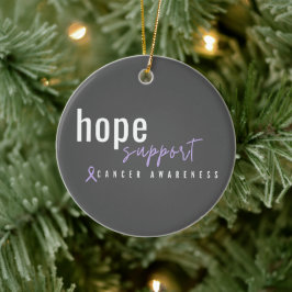 Cerâmica Ornamento de Férias de Natal para conscientização 