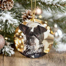 Ornamento de Férias Fresadas Fresosas da Cuteness