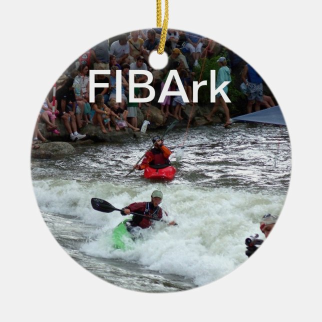 Cerâmica Ornamento de FIBArk (Frente)