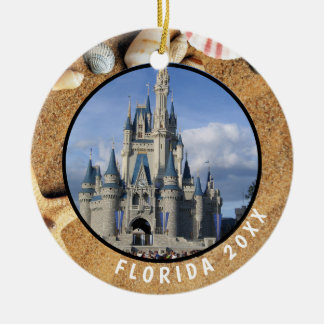 Cerâmica Ornamento de Fotografias de Viagem na Flórida