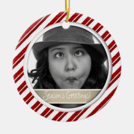 Cerâmica Ornamento de Fotos de Feriado de Feriado com Grama