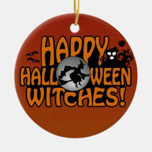 Cerâmica ornamento de Halloween