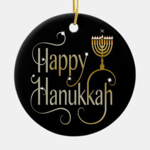 Cerâmica Ornamento de Hanukkah
