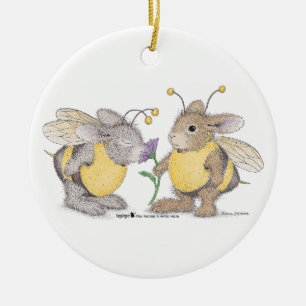 Cerâmica Ornamento de HappyHoppers®