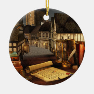 Cerâmica Ornamento de Horizons Antigos