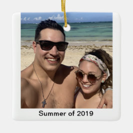 CERÂMICA ORNAMENTO DE IMAGEM PERSONALIZADO