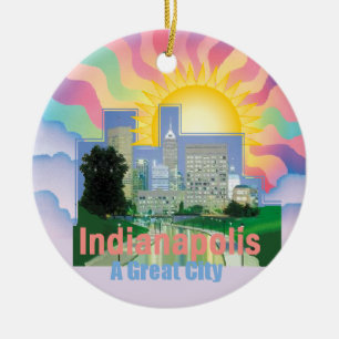 Cerâmica Ornamento de INDIANAPOLIS