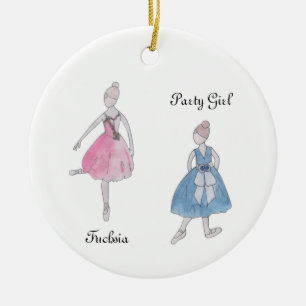 Cerâmica Ornamento de Invólucro Personalizado para Kristy 
