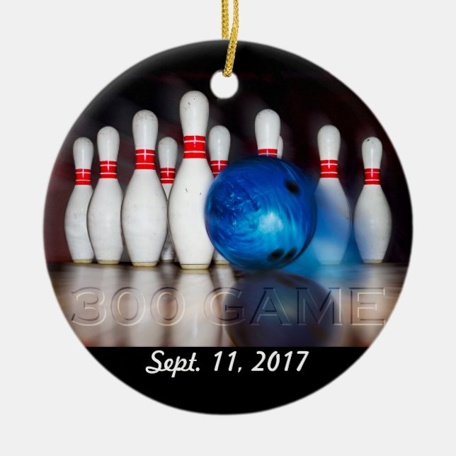 Cerâmica Ornamento de jogos Pins e Ball 300 (Frente)