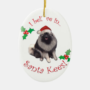 Cerâmica Ornamento de Kees do papai noel