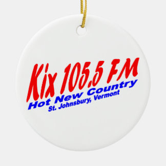 Cerâmica Ornamento de Kix 105,5 FM