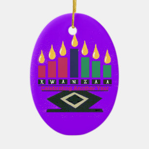 Cerâmica Ornamento de KWANZAA