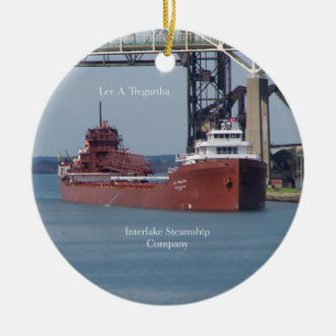 Cerâmica Ornamento de Lee A. Tregurtha