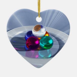 Cerâmica Ornamento de Luz Curva