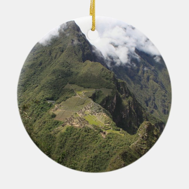 Cerâmica Ornamento de Machu Picchu (Traseira)