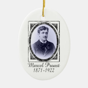 Cerâmica Ornamento de Marcel Proust