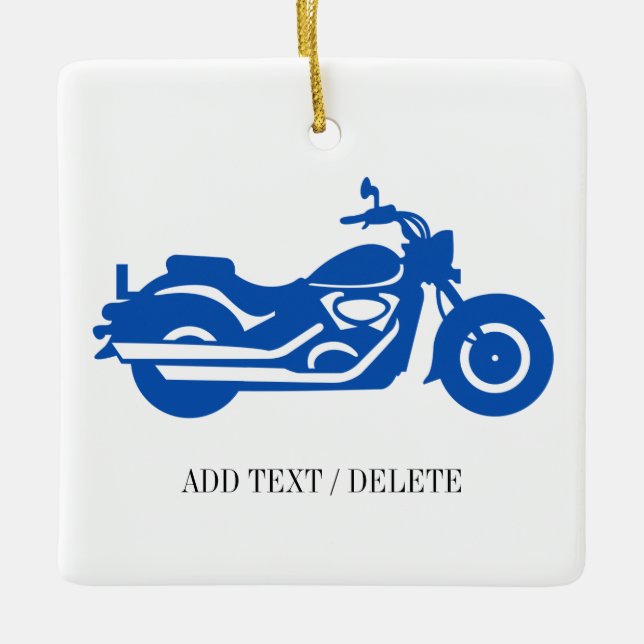 Cerâmica Ornamento de motocicletas (Frente)