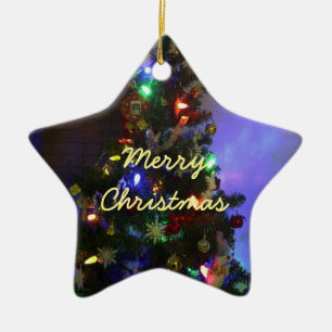 Cerâmica Ornamento de Natal e Ano Novo por RoseWrites