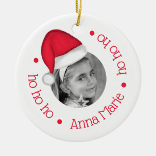 Cerâmica Ornamento de Natal Hat